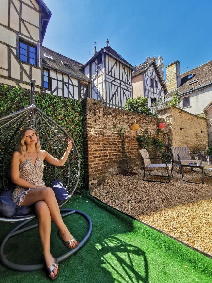La Marmotte De La Cathedrale - Calme - Jardin Apartment Troyes Exterior photo